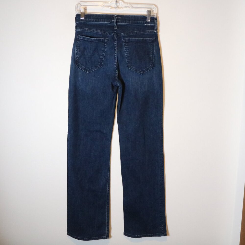 Mother Lil Kick It Mid Rise Straight Leg Jeans Womens 26 I Put A Spell On You - Picture 8 of 9